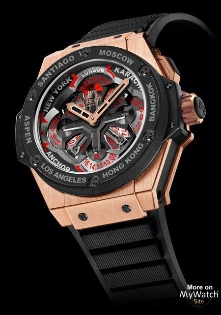 hublot gmt king power|Review: Hublot King Power Unico GMT .